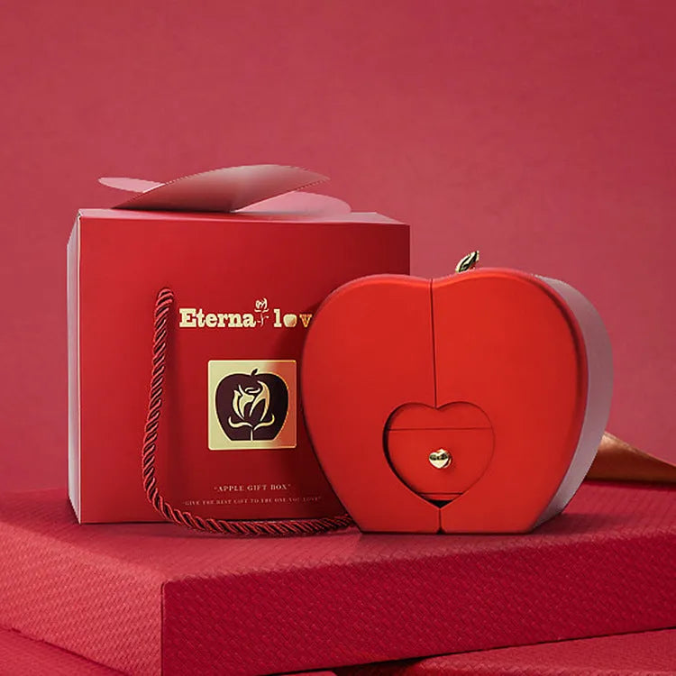 Creative Jewelry Box Christmas Eternal Flower Gift Box - Bellarte Enchanté Creative Jewelry Box Christmas Eternal Flower Gift Box